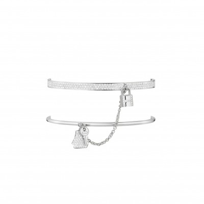 HERMÈS KELLY CADENAS DOUBLE BRACELET, SMALL MODEL H221406B00XS